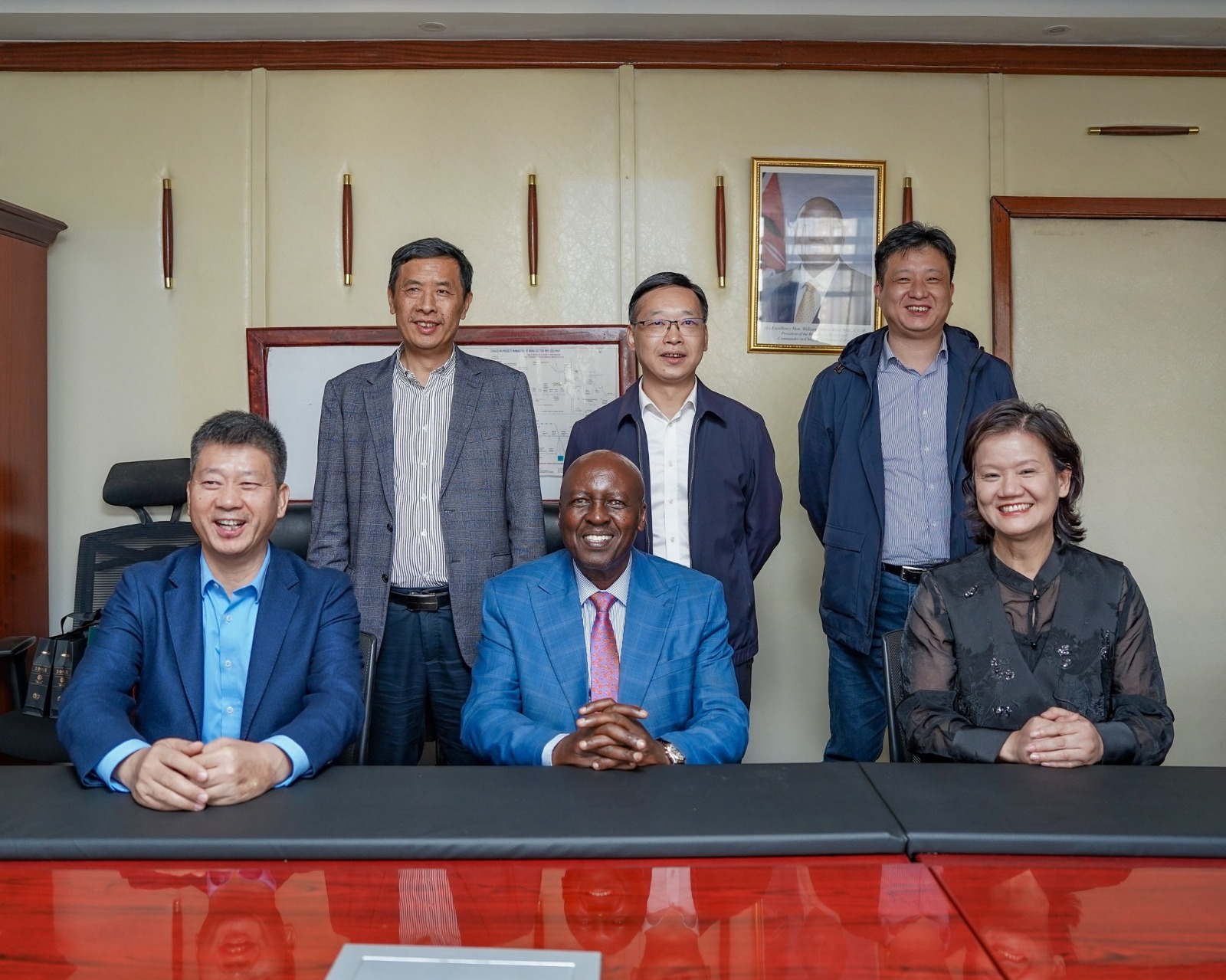Principal Secretary for Roads, Eng. Joseph Mbugua, hosted a delegation from Jiangxi Provincial Transportation Investment Group Co., Ltd
