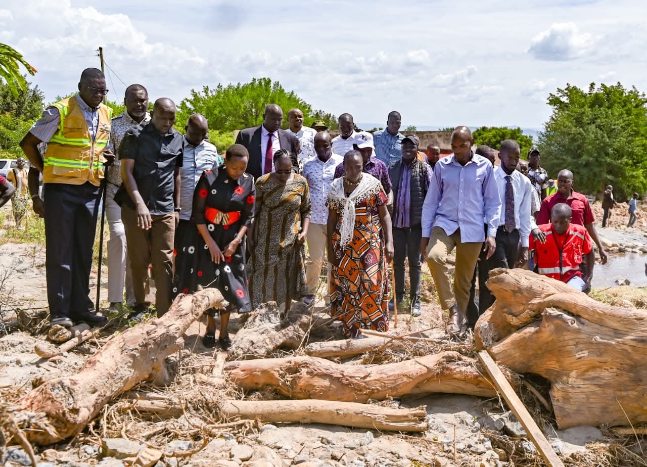 CS Chirchir Accompanies First Lady to Condole Landslide Victims in Marakwet