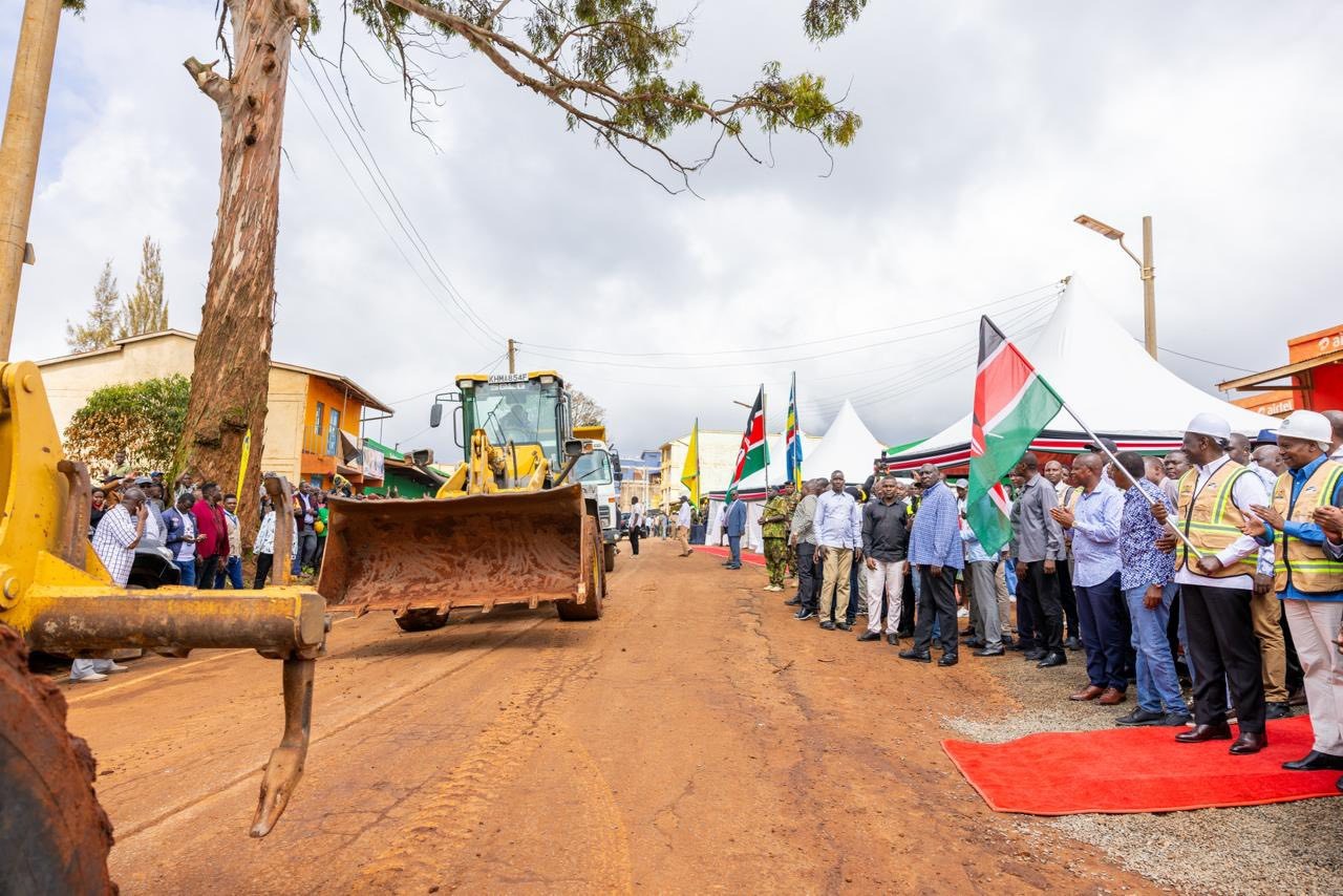 President Ruto Launches Key Road Projects to Transform Connectivity in Machakos County Machakos County: Friday 14th November, 2025