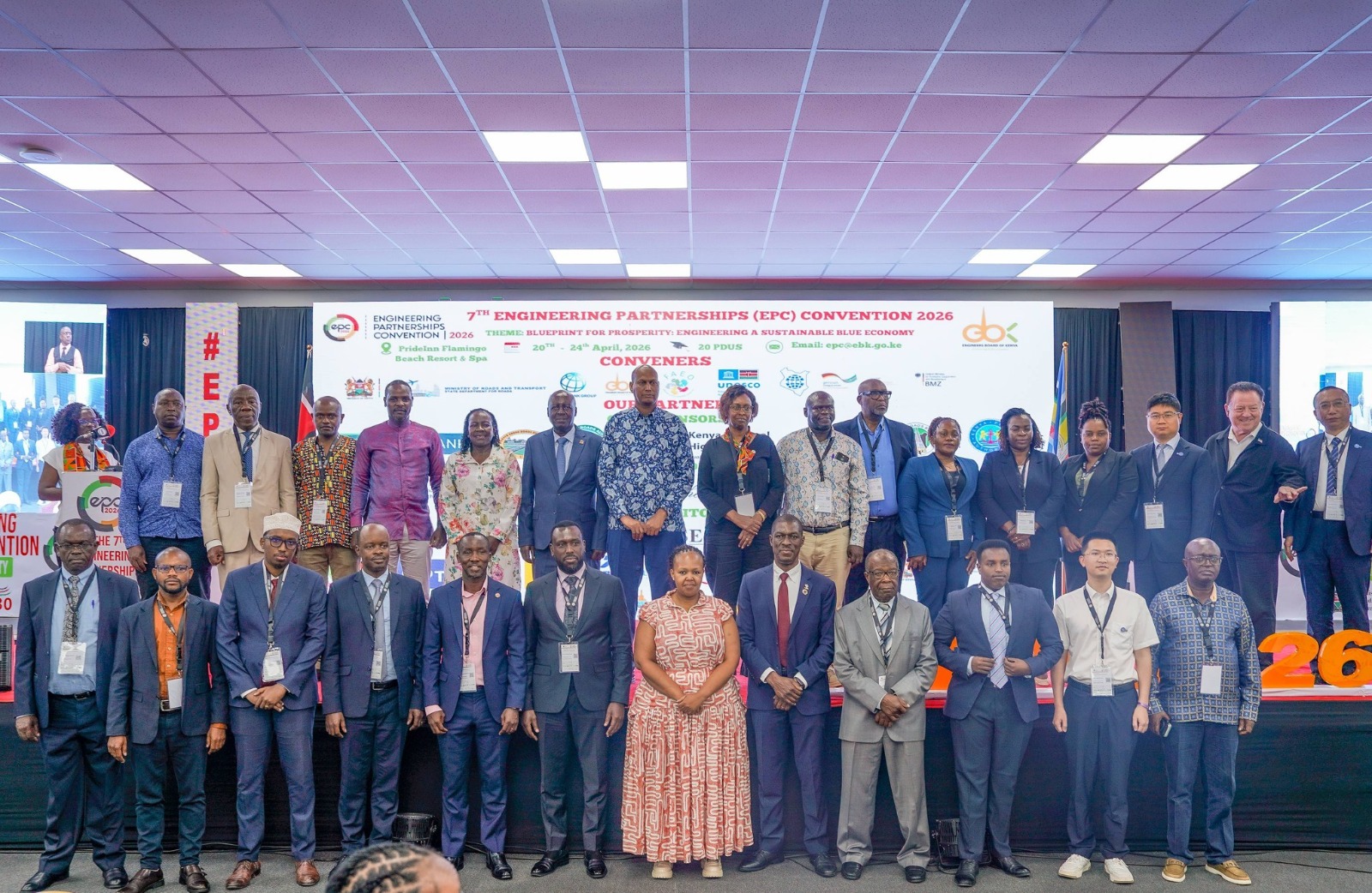 Government Advances Infrastructure and Blue Economy Agenda as State Department for Roads Leads Strategic Partnerships at EPC 2026  