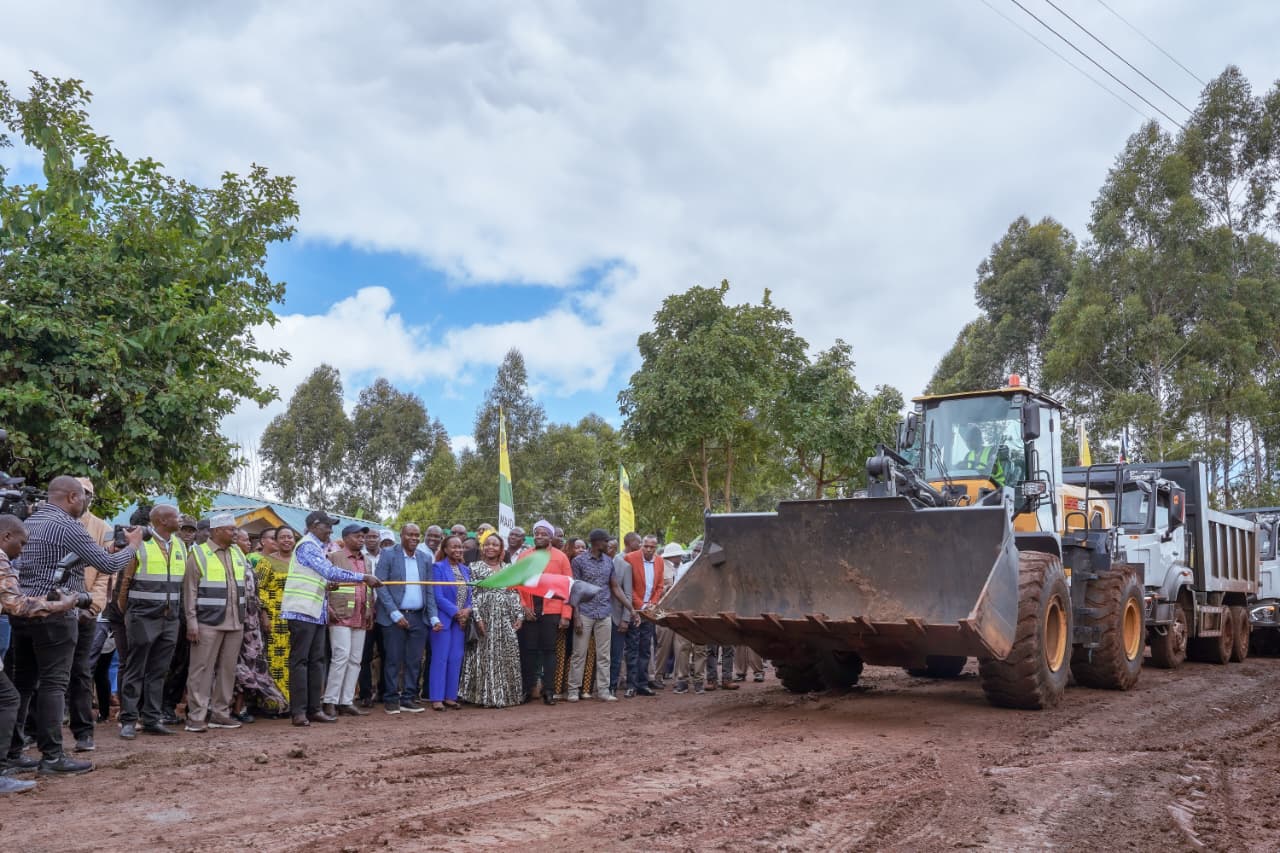 Government Accelerates Rural Connectivity and Economic Growth with Launch of Strategic Road Projects in Murang’a County  