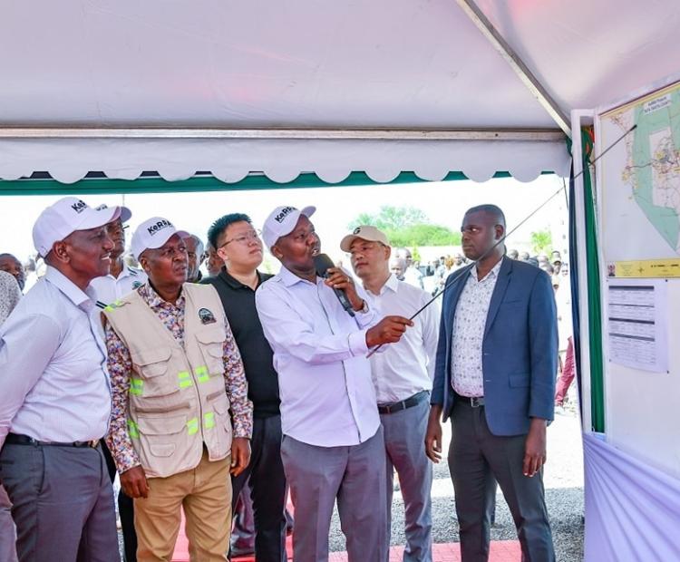 President William Ruto Launches Phase 1 of Cess-Nghonji to Lake Jipe Road Upgrade in Taita Taveta County