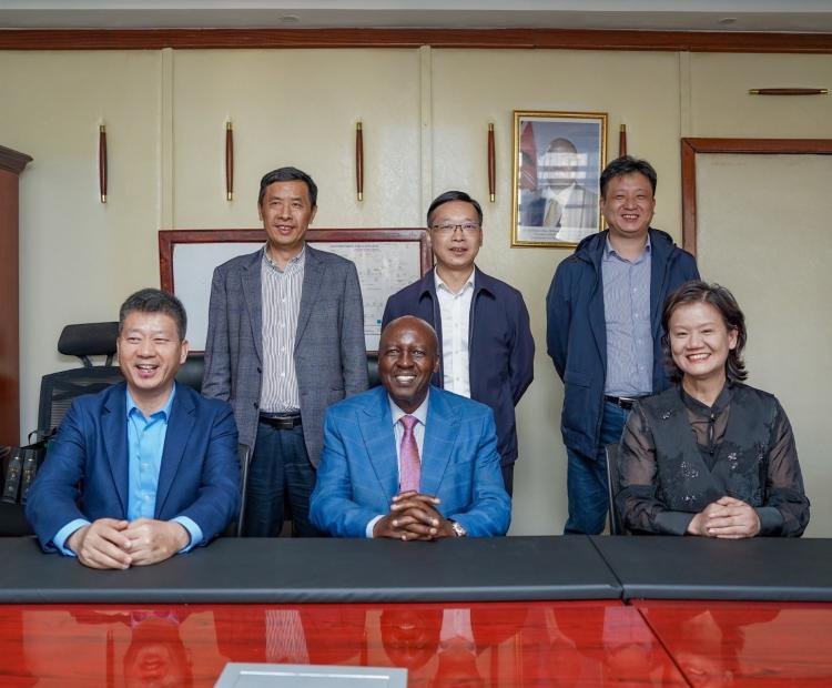 Principal Secretary for Roads, Eng. Joseph Mbugua, hosted a delegation from Jiangxi Provincial Transportation Investment Group Co., Ltd