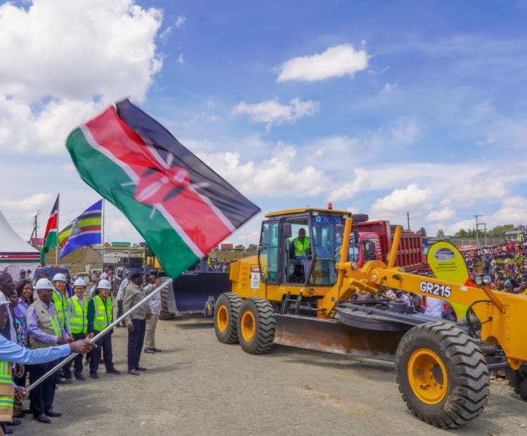 Kenya Fast-Tracks Northern Corridor: Ruto Launches 3rd site of the Mau Summit–Nakuru–Gilgil Road
