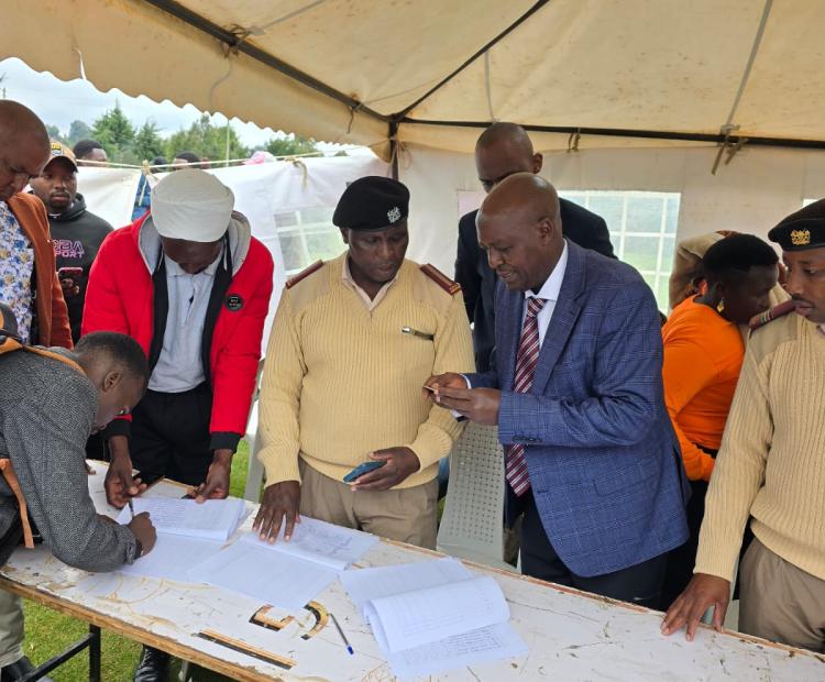 PS Roads Leads NYOTA Validation Drive Across Nyandarua County