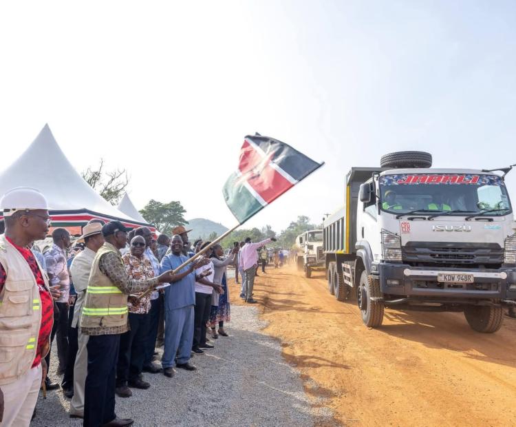 President Ruto Launches Major Road Upgrade to Boost Connectivity in Busia County